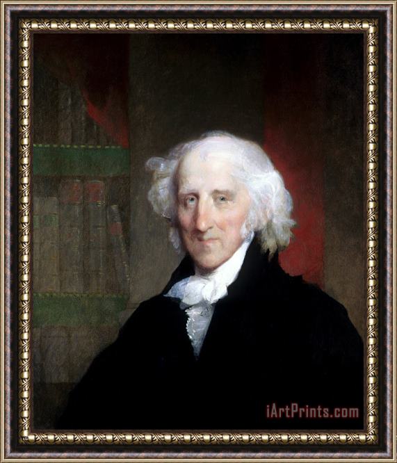 Gilbert Stuart Portrait of Reverend James Freeman Framed Print