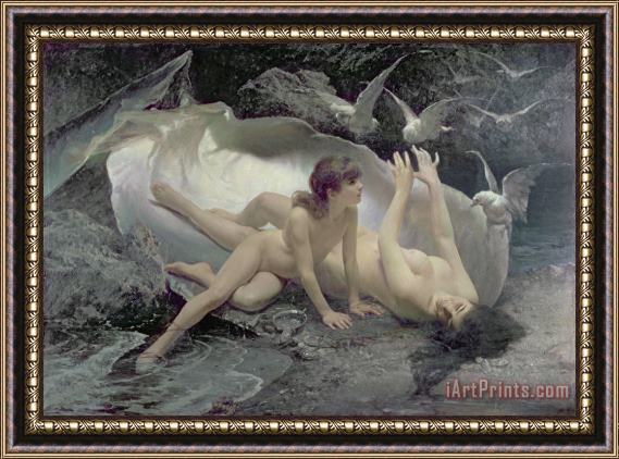 Gioacchino Pagliei The Naiads Framed Painting