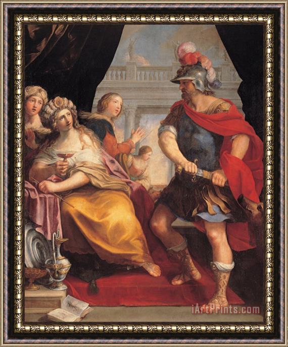 Giovanni Andrea Sirani Ulysses And Circe Framed Print
