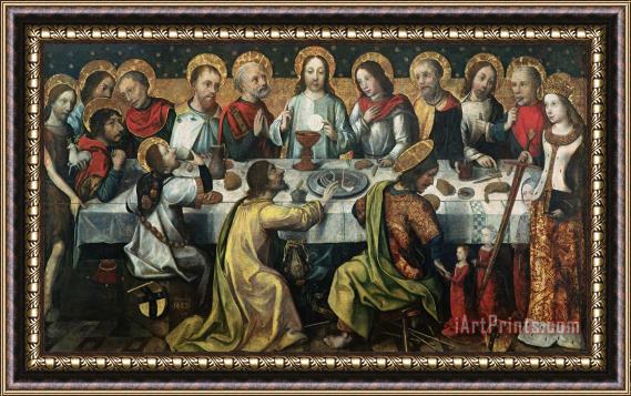 Godefroy The Last Supper Framed Painting