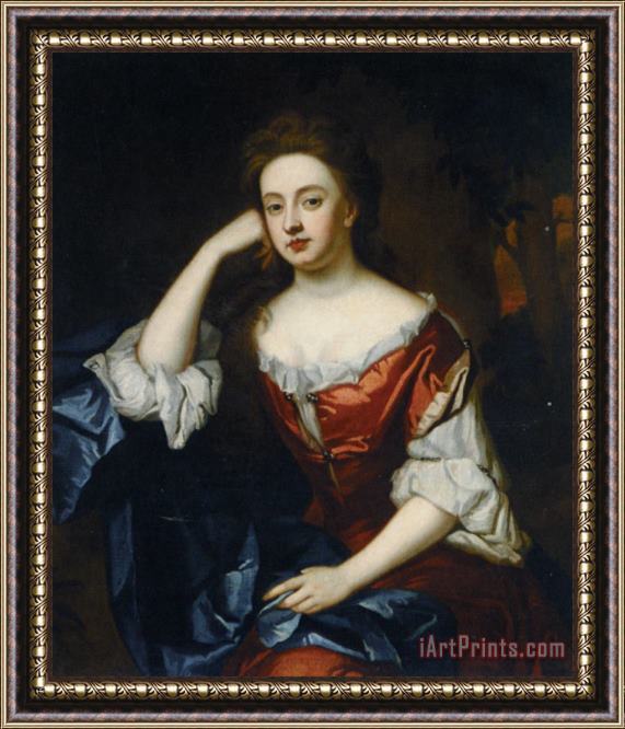 Godfrey Kneller Portrait of Frances Jennings, Dutchess of Tyrconnel Framed Painting