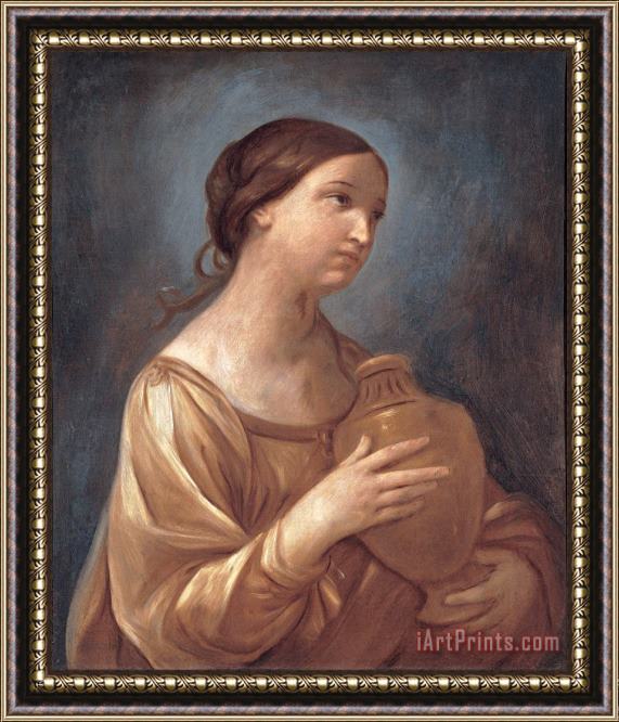 Guido Reni Magdalene with The Jar of Ointment Framed Painting