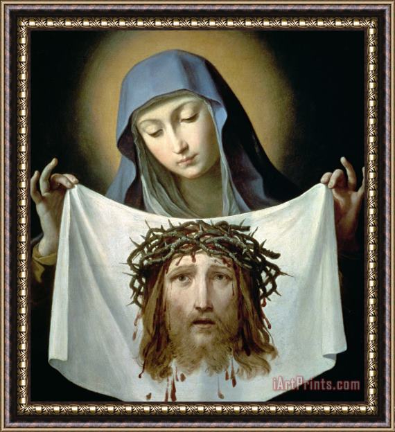 Guido Reni Saint Veronica Framed Painting