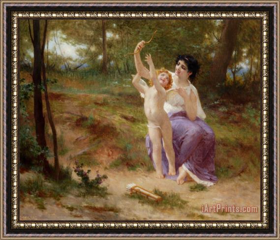 Guillaume Seignac Love Disarmed Framed Painting