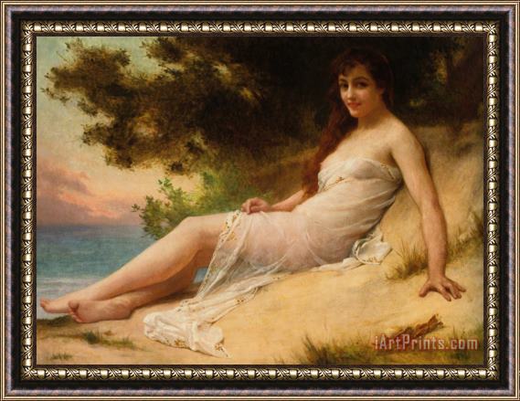 Guillaume Seignac Solitude Framed Painting