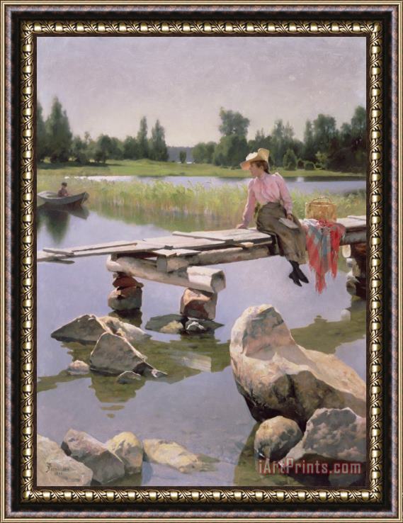 Gunnar Berndtson Summer Framed Painting