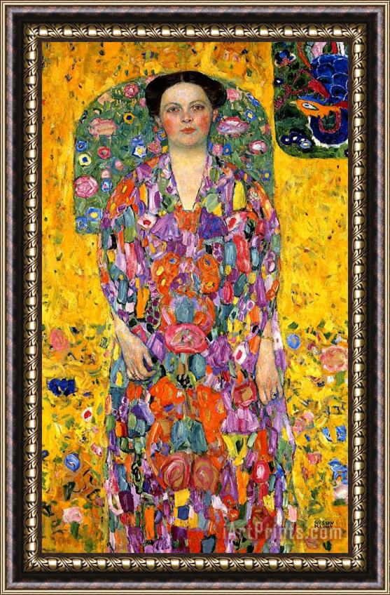 Gustav Klimt Eugenia Primavesi Framed Painting