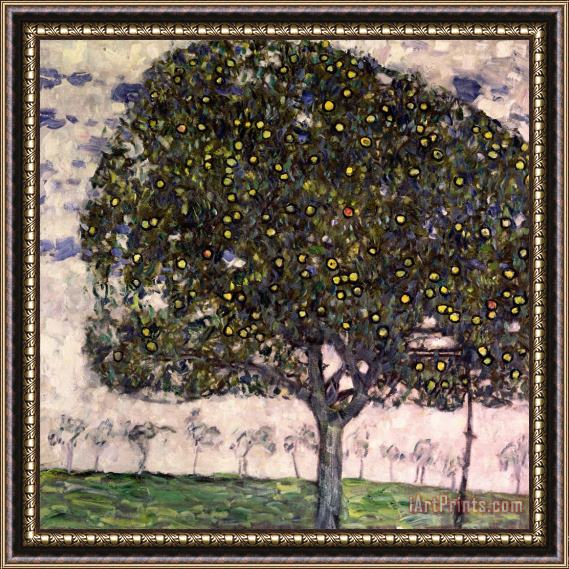 Gustav Klimt The Apple Tree II Framed Painting