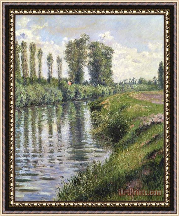 Gustave Caillebotte Small Branch Of The Seine At Argenteuil Framed Painting