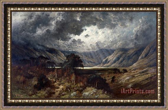Gustave Dore Loch Lomond Framed Painting