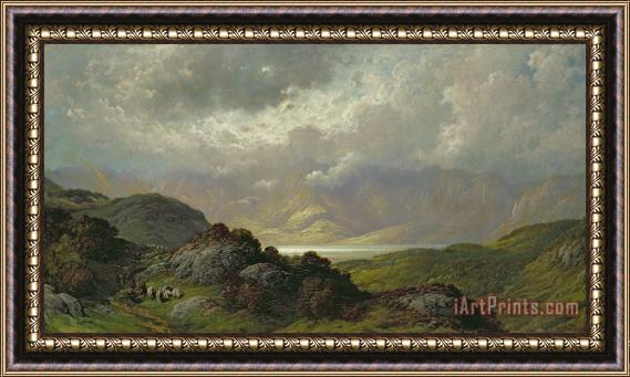 Gustave Dore Scottish Landscape Framed Print