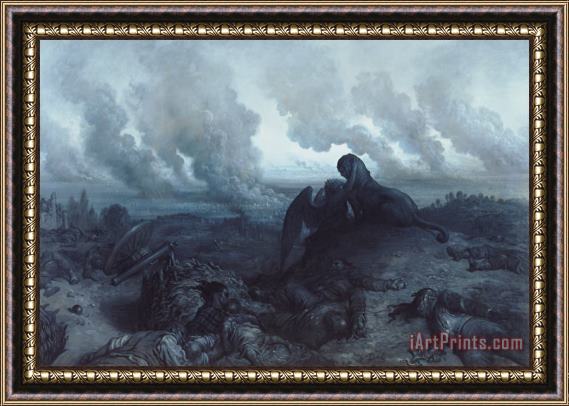 Gustave Dore The Enigma Framed Print