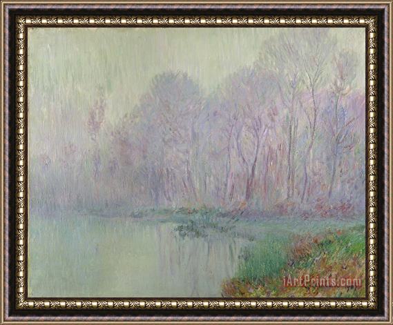 Gustave Loiseau Morning Mist Framed Painting