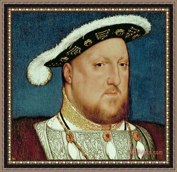 Hans Holbein the Younger King Henry VIII Framed Painting