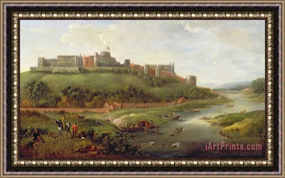 Hendrick Danckerts Windsor Castle Framed Print