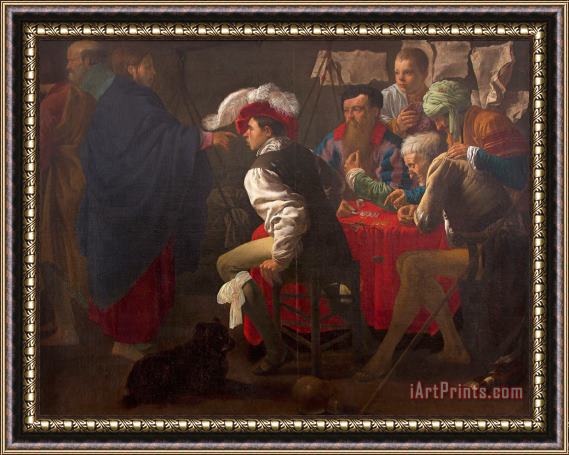 Hendrick Ter Brugghen Calling of Saint Matthew Framed Painting