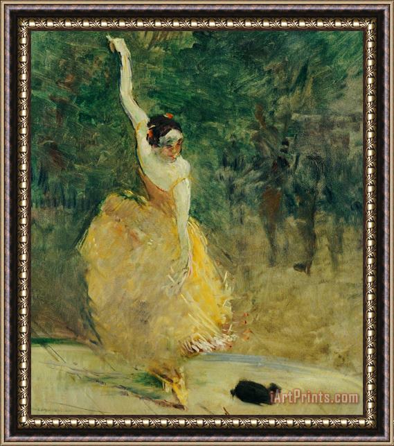 Henri de Toulouse-Lautrec The Spanish Dancer Framed Print