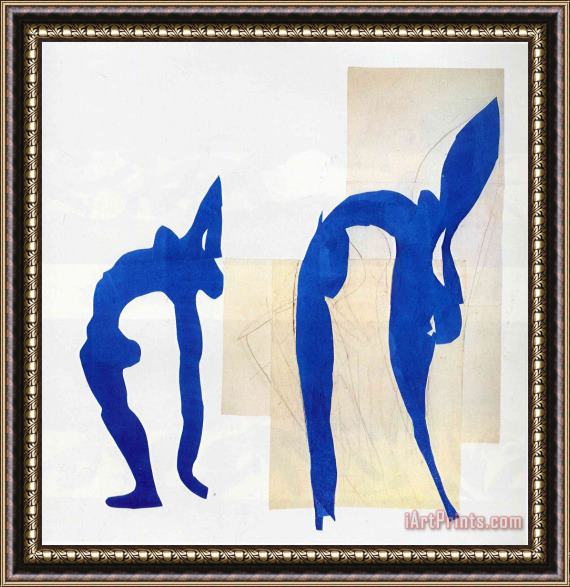 Henri Matisse Blue Nudes Framed Print