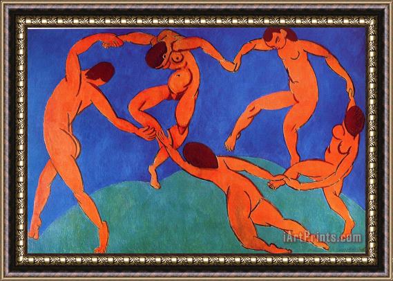 Henri Matisse Dance II 1910 Framed Painting