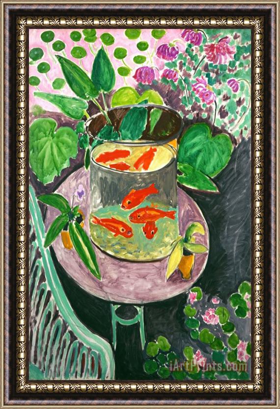 Henri Matisse Goldfish 1911 Framed Print