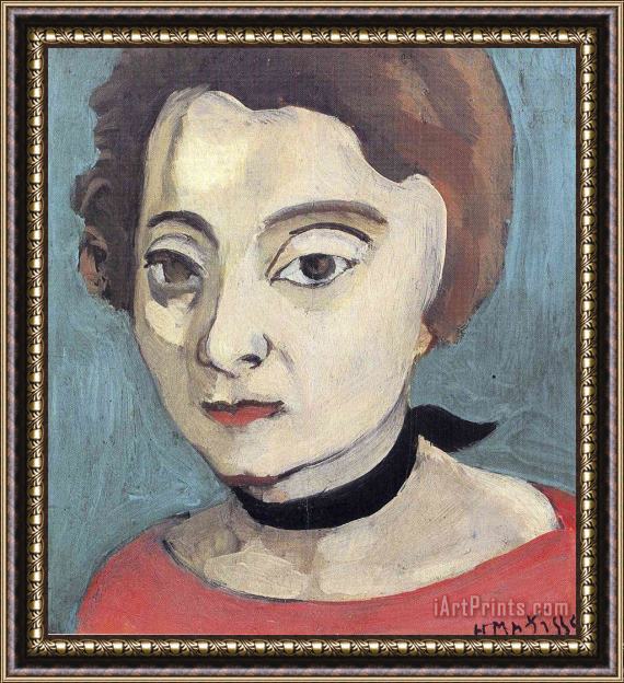 Henri Matisse Marguerite Framed Painting