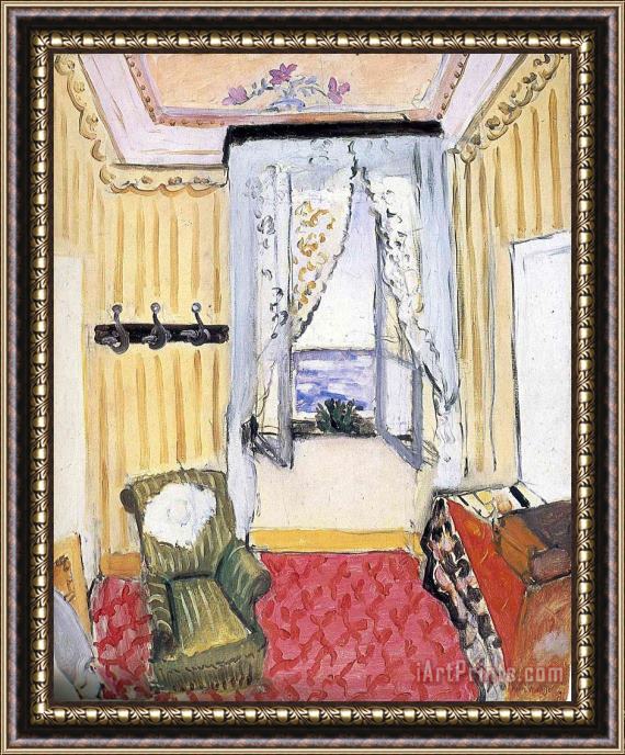 Henri Matisse My Room at The Beau Rivage 1918 Framed Painting