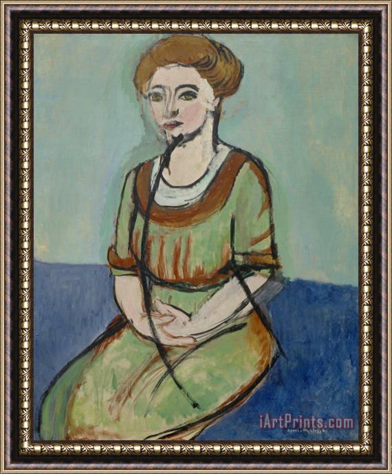 Henri Matisse Olga Merson Framed Print