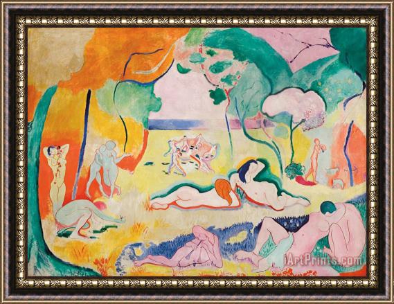 Henri Matisse The Joy of Life 1906 Framed Painting