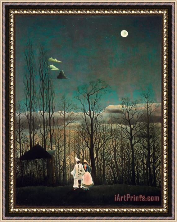 Henri Rousseau Carnival Evening Framed Painting