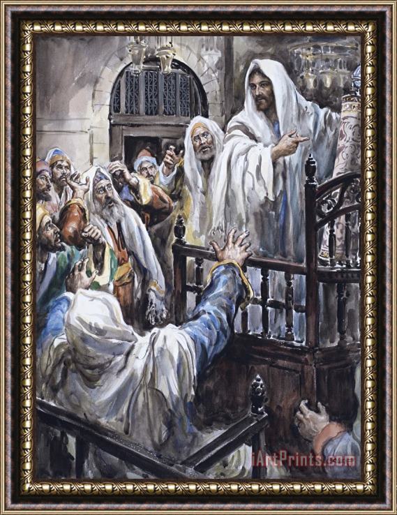 Henry Coller Jesus Framed Print