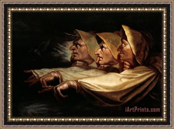 Henry Fuseli The Three Witches Framed Painting