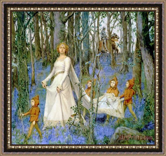 Henry Meynell Rheam The Fairy Wood Framed Print