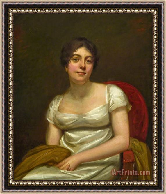 Henry Raeburn Portrait of a Lady Framed Print
