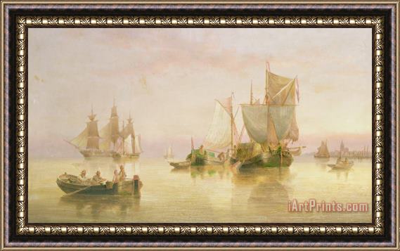 Henry Redmore Seascape Framed Painting