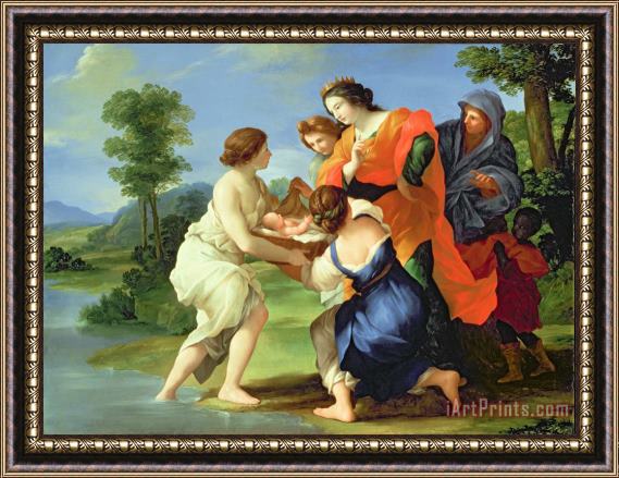 Il Viterbese The Finding of Moses Framed Print