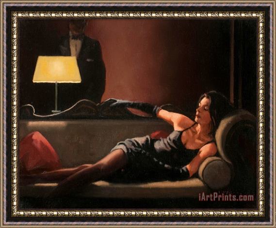 Jack Vettriano Along Came a Spider II, 2004 Framed Painting