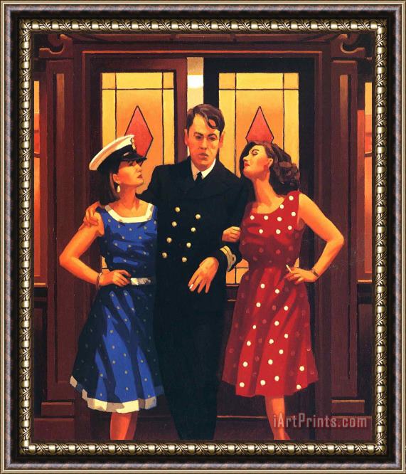 Jack Vettriano And So to Bed Framed Print