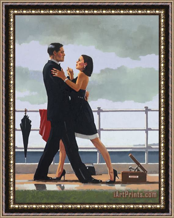 Jack Vettriano Anniversary Waltz Framed Painting