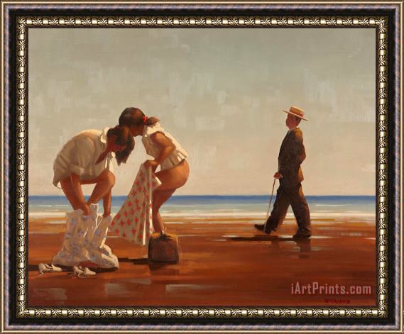Jack Vettriano Discovered, 1991 Framed Painting