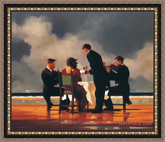 Jack Vettriano Elegy for The Dead Admiral Framed Painting
