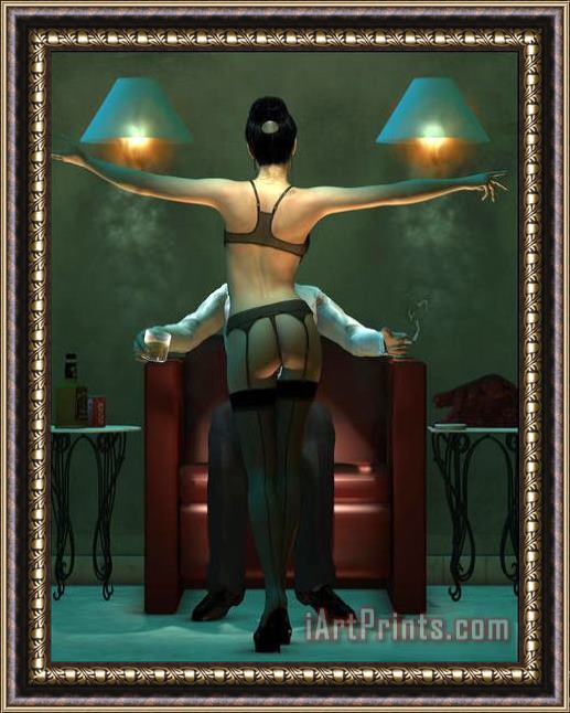 Jack Vettriano Female Bodies Framed Painting