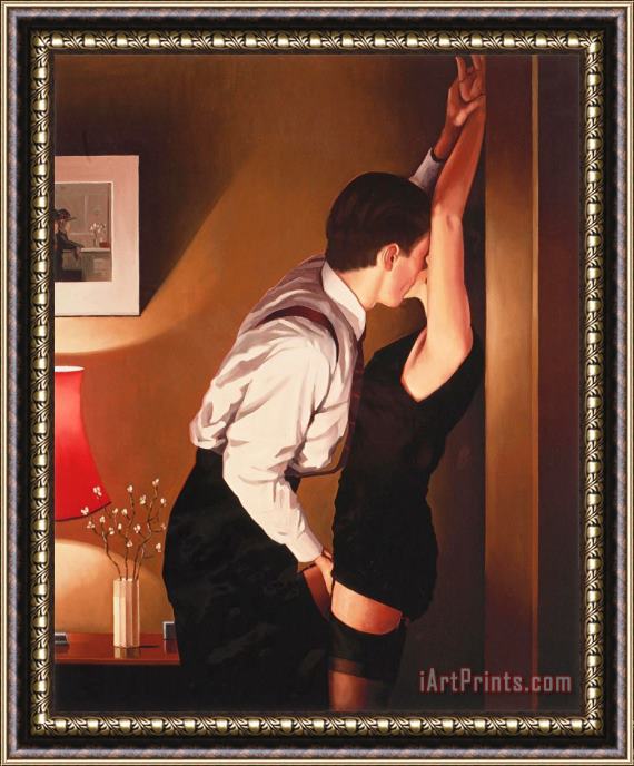 Jack Vettriano Game on 2006 Framed Painting