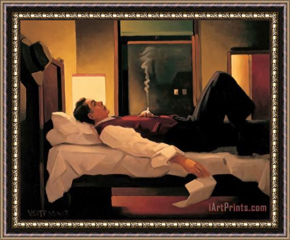 Jack Vettriano Heartbreak Hotel Framed Painting