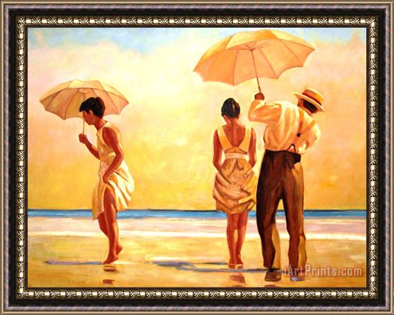 Jack Vettriano Mad Dogs Framed Painting
