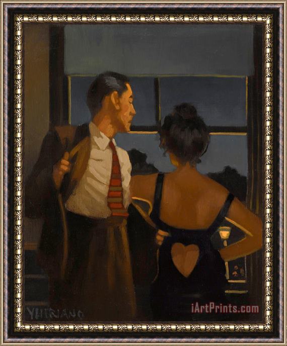 Jack Vettriano Queen of Hearts Framed Painting