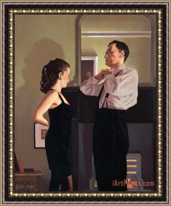Jack Vettriano Study for Between Darkness And Dawn, 2017 Framed Painting