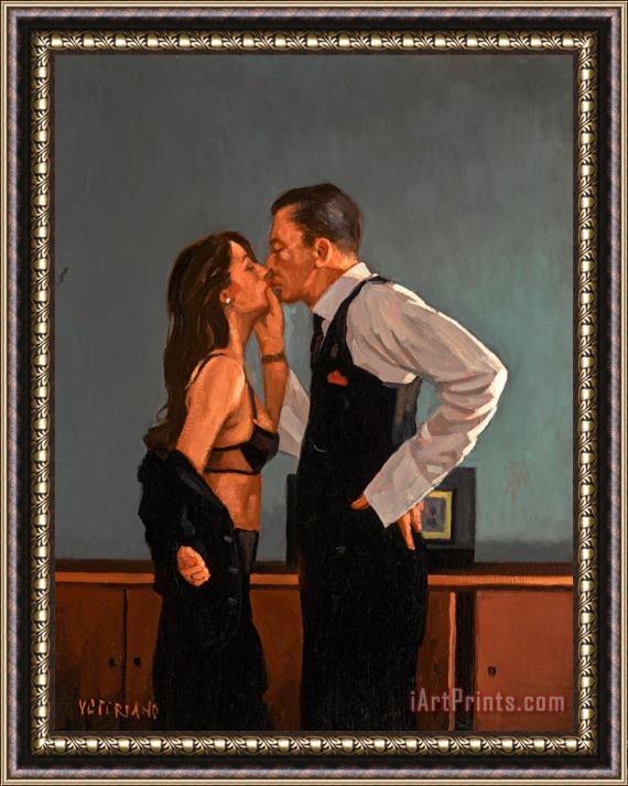 Jack Vettriano Study for Pincer Movement Framed Painting
