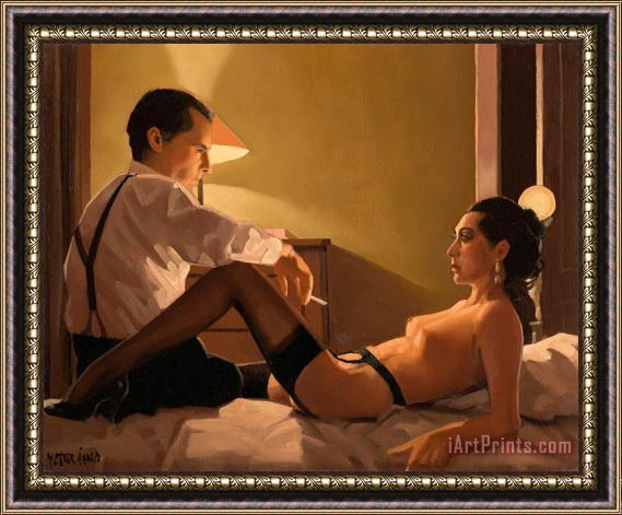 Jack Vettriano Study for The Married Man, 1998 Framed Print