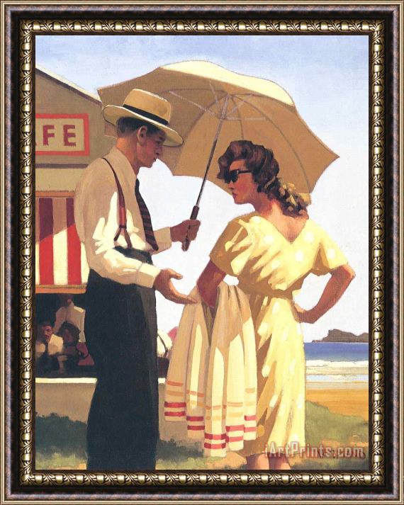 Jack Vettriano The Direct Approach Framed Print