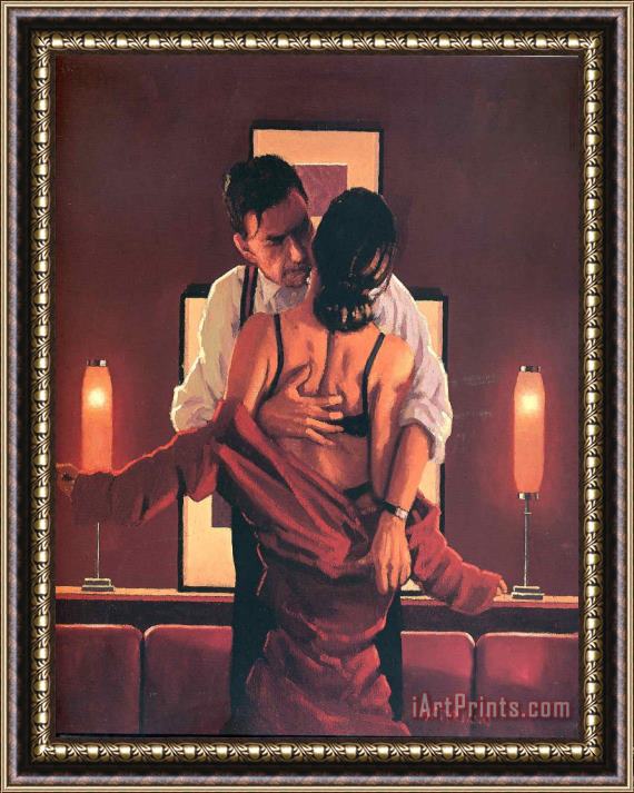 Jack Vettriano The Embrace of The Spider Framed Print